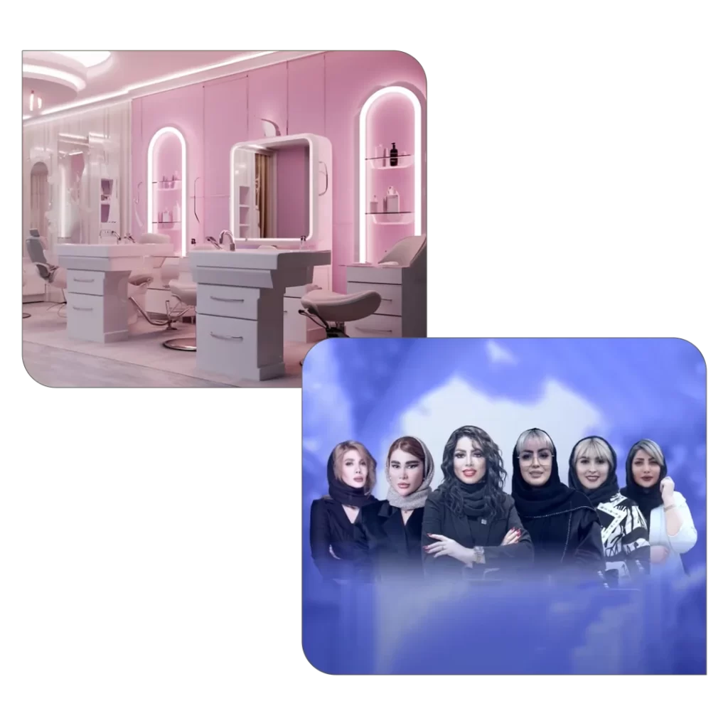 سالن های طلایی