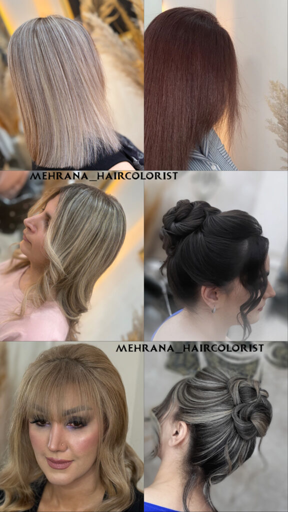 مهرانا رنگ مو پردیس